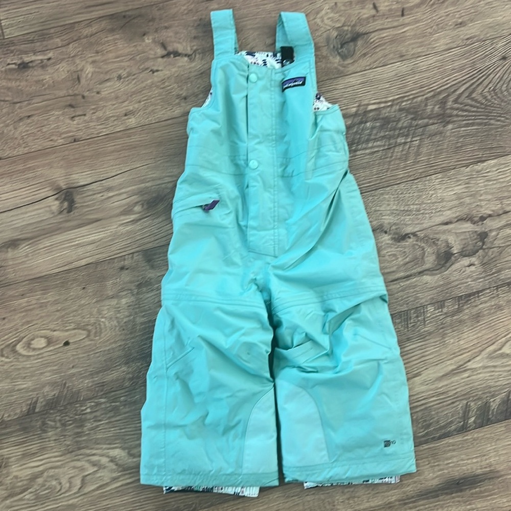 Patagonia toddler snow bib- 2T 
Has a few small stains- see photos for details